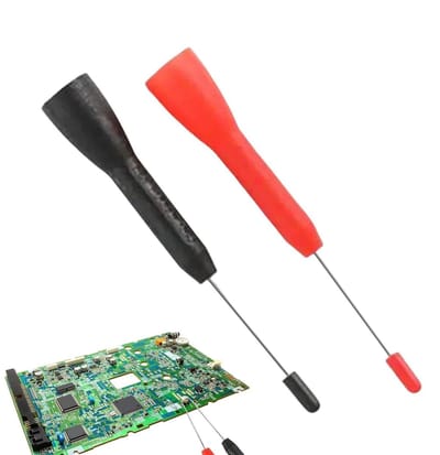 Multimetersondes - Meetkabels Precisie - Diagnostische Metingen - Stalen Punten - 2mm Compatibel - Zwart Rood
