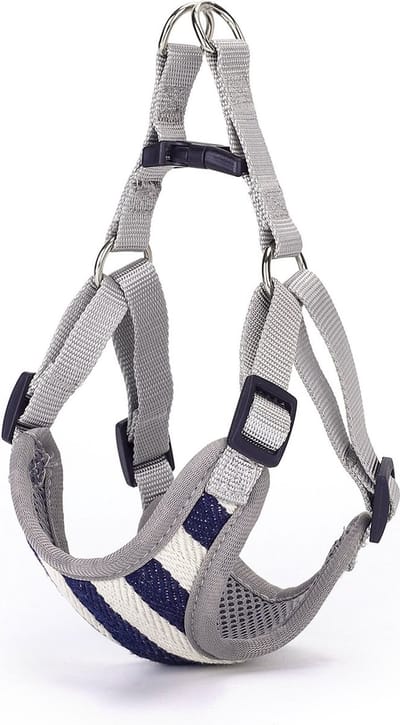 Nobleza Hondentuig Maat S - Hondenharnas - Y Tuig Hond - Instaptuig - Hondentuig mesh - Blauw