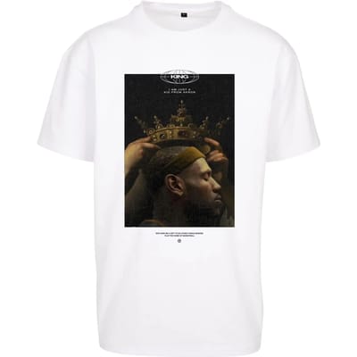 Mister Tee - Kid from Akron Oversize Heren T-shirt - XS - Wit
