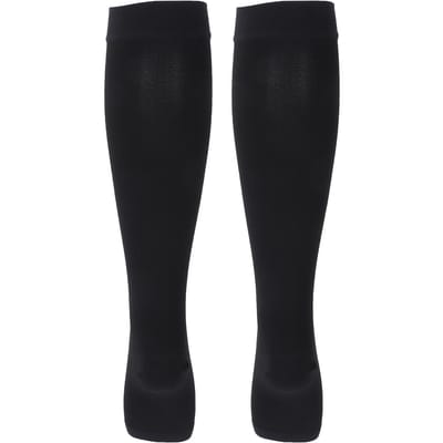 Compressiekousen Ademend Antislip Elastisch Open Teen Kousen voor Vrouwen ZwartXL S(for 2-4kg) black