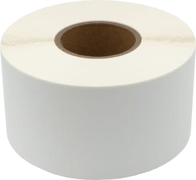 DULA Compatible Zebra Labels 100x60mm - 3000 etiketten per rol - kern 76mm - Wit - Permanent - 1 rol