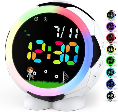 Kinderwekker - Digitale Wekker Slaapkamer - Slaaptrainer Kinderen - Oplaadbaar