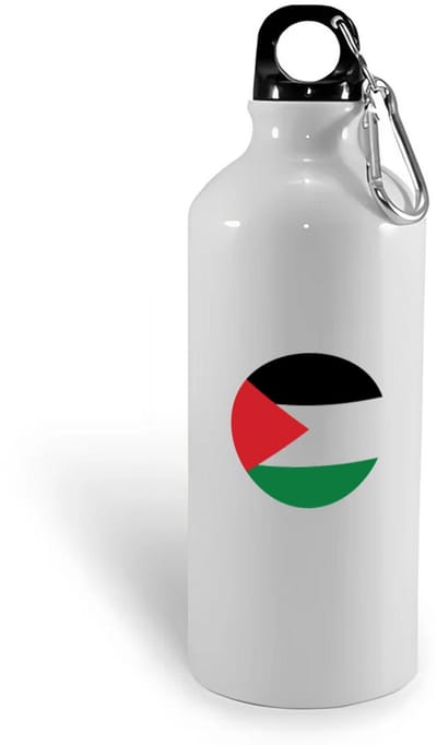 Hacebo® - Palestina vlag waterfles - Palestina - mensen die liefde willen geven aan Palestina - degene die van Palestina houden - supporten - oorlog - verjaardagscadeautje - gift - geschenk - kado - water fles - 400ML