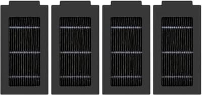 (4 stuks) Vervanging HEPA-filters geschikt voor ECOVACS DEEBOT T50 Pro/T50 Omni/T50 Pro Omni/T50 Max Pro Omni Robot Vacuüm, Accessoires Kit, Rechtop Filter, Canister Filter, Vacuümfilter