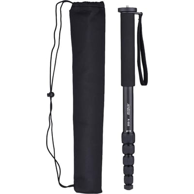 A666 181cm/5.9ft Telescopische Camera Monopod voor Sony Nikon Canon Cam