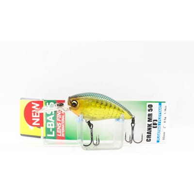 Yo Zuri Duel L Bass Crank MR 50F Drijvend kunstaas F1218-MGGB (7605) white