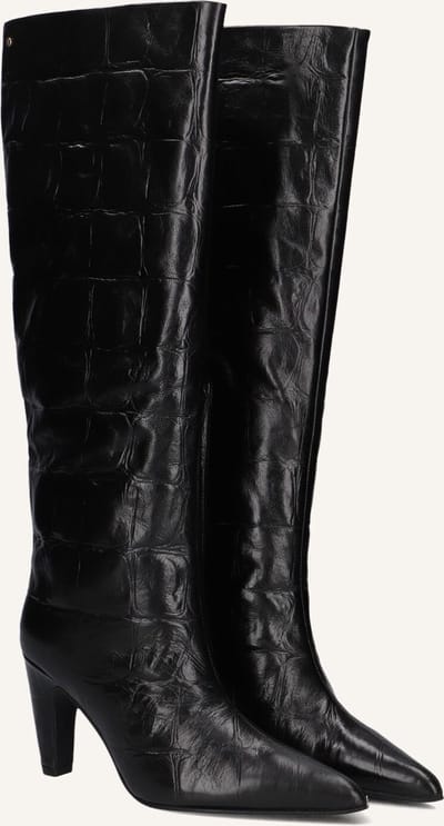 Bronx Low-jadey Laarzen - Leer - Dames - Zwart - Maat 41