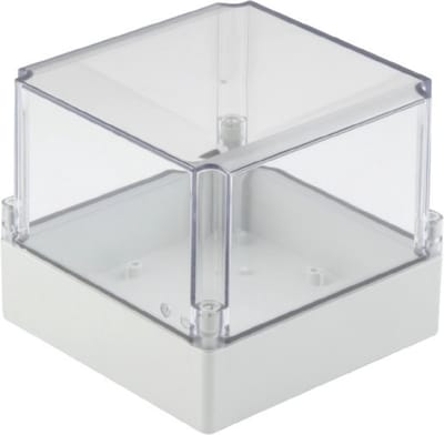 Weidmüller MPC 12/12/12 trsp Universele behuizing 125 x 125 x 125 Polycarbonaat Lichtgrijs, Transparant 1 stuk(s)