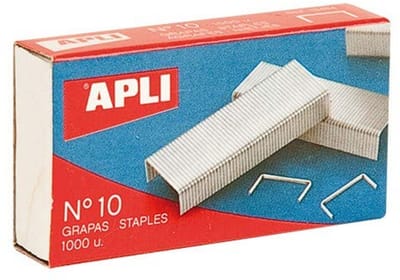 APLI 13464 - Gegalvaniseerde nietjes nr. 10 1.000 u.