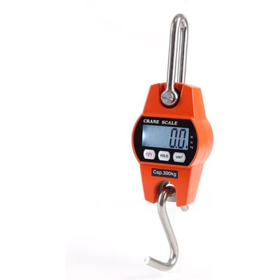 Mini balance suspendue numérique LCD, 300kg, électronique industrielle, Portable, robuste, crochet de poids, grue