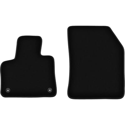 Wielganizator WLG-BASIC - Velours Automatten - Peugeot 5008 II - Passend Vormgegeven - Zwart