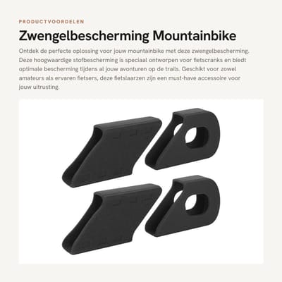 Dailygoods- Zwengelbescherming - Slijtagebestendig - Stofbescherming