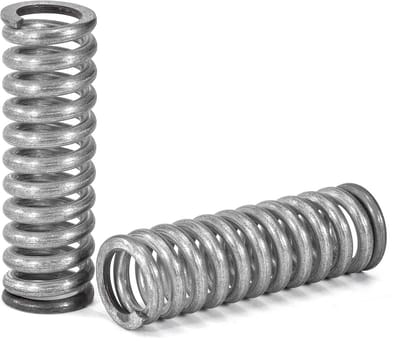 Drukveren 50 mm - RVS veer met hoge sterkte en elasticiteit - 4 stuks