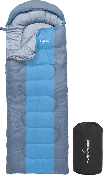 Oventure Atlas slaapzak - mummiemodel - 220 x 80 cm, incl. compressietas