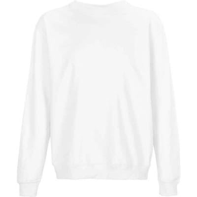 SOLS Columbia Unisex Sweatshirt voor volwassenen (Wit)
