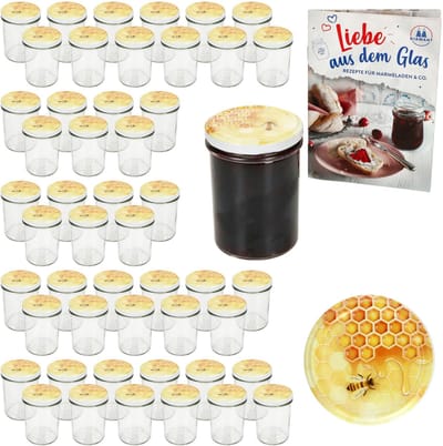 Set van 25 bekers 230 ml To 82 hert met takjes deksel incl. receptenboekje