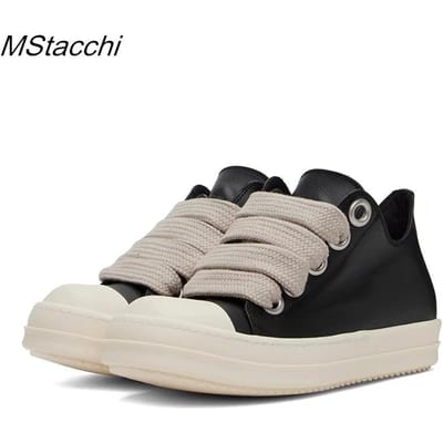 Heren Dames Platform Sneakers Zwart Leer Rits Vetersluiting Casual Schoenen Dikke Zool Sneakers Grote Maat Chaussure Femme 37 gray