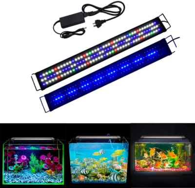 Linkforu - Aquarium LED Verlichting - Full Spectrum Plantengroei - Energiezuinig - Helder Daglicht - Voor Zoetwateraquaria – 90 cm