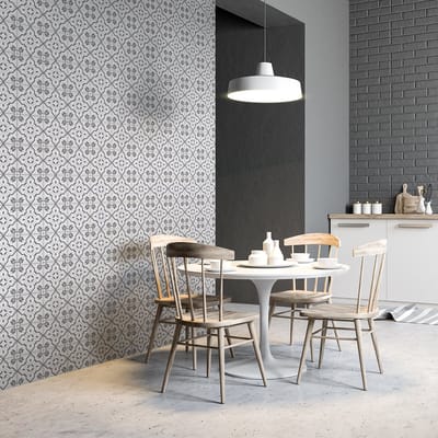 Zelfklevende tegelmuurstickers voor keuken en badkamer - 60 Azulejos Laora cementtegelstickers - 60 stickers 20x20cm