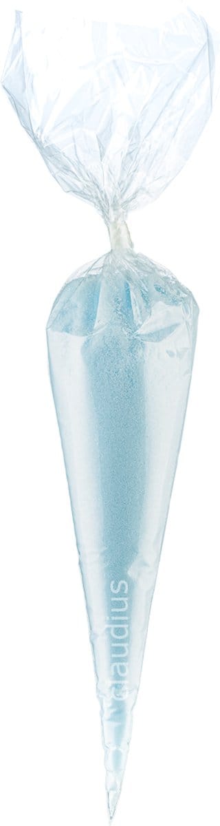 Scrubzout Opium - 500 gram in puntzak transparant - set van 6 stuks - Hydraterende Lichaamsscrub