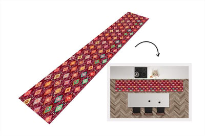 Keukenloper - Loper keuken - Patroon - Native American - Amerika - 300x50 cm - Keukenloper vinyl