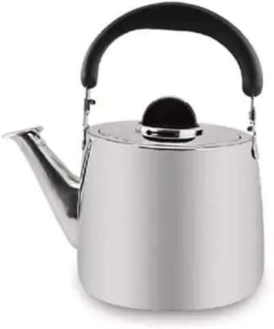 RVS Waterkoker - Fluitketel Inductie - Koffie Thee Zetten - Verdikt & Snel Koken - 3 Liter Capaciteit - Zilverkleurig