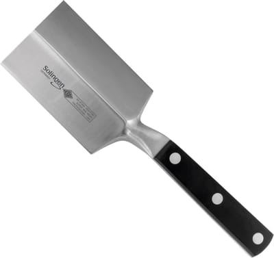 Eikaso Solingen Gastro Vleeshamer – 13 cm RVS – Ergonomisch Zwart Heft