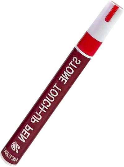 Grafmarker Stift - Steen Verfstift - Graf Herstel - Weerbestendige Inkt - 3 mm Punt - Rood
