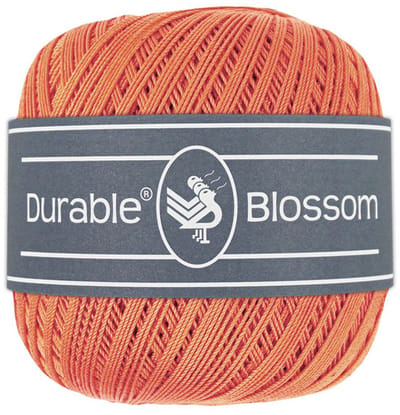 Durable Blossom - 2198 Dusty Orange - Verfijnd Gemerceriseerd Katoen Garen