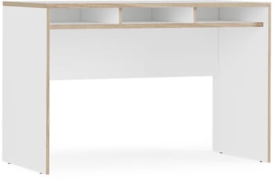 Vicco Tetrix Bureau – 112 x 55 cm met 3 compartimenten Wit