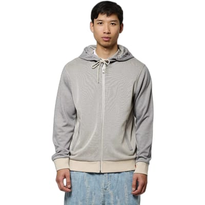 Hooded sweatshirt met rits Kaporal Lubin