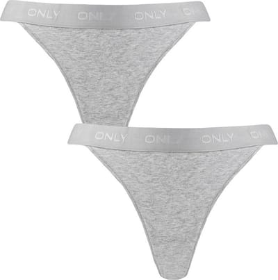 ONLY - ONLCOOL COTTON THONG 2-PACK ACC - Meisjes - Slips