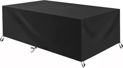 Tuinmeubelhoezen - Terrashoes Tafel - Bescherming Buiten - Scheurvast Oxford - 270x270x80cm - Zwart
