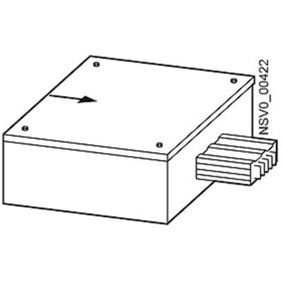Siemens BVP:262001 BD2C-250-EE Voedingsbox Koper Lichtgrijs 5-polig 150 mm² 250 A 690 V/AC 1 stuk(s)