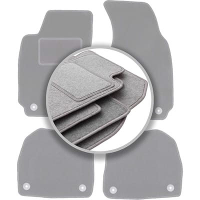 Automatten asgrijs voor: Skoda Superb I sedan (2001-2008)