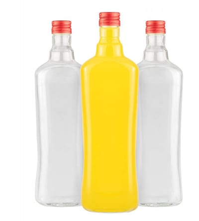Bimberek Diva - Glazen Flessen Set - 500 ml - Hoge Kwaliteit - Voor Nalewki en Wijn