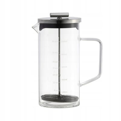 Ambition Griffin Koffiezetter - 1L Glazen Cafetière met RVS Filter