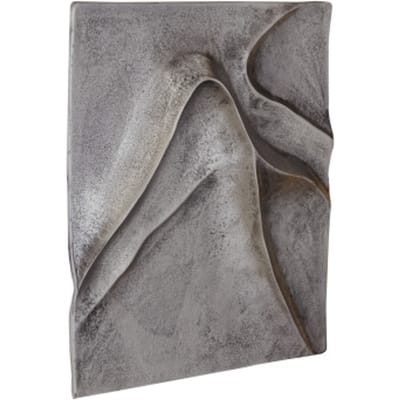 PTMD Wandpaneel Gihan - 42x5x42 cm - Aluminium - Zilver