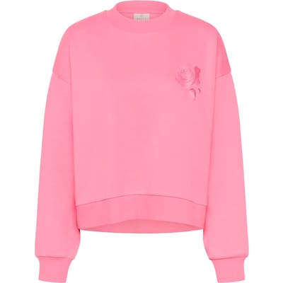 Kaffe KAsussi Sweatshirt Dames Trui - Pink Power