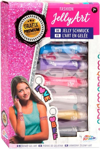 Jelly Art, 6st. | Sieraden maken voor meisjes