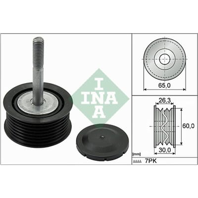 Schaeffler Ina Rondsel/geleiderpoelie, V-riem INA 532 0793 10