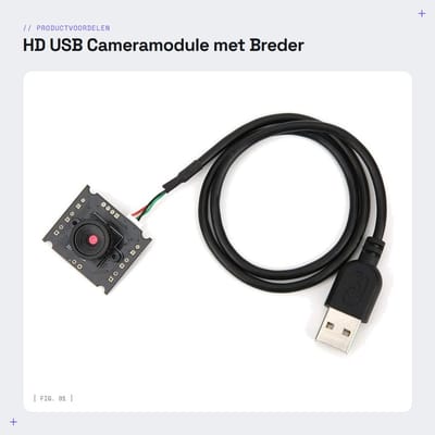 Dailygoods - HD USB Cameramodule met Breder Gezichtsveld