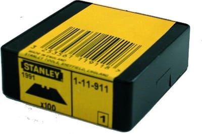STANLEY - Reserve Mesjes 1991 zonder gaten - doos 100