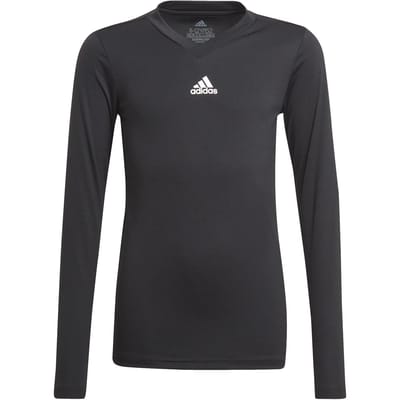 adidas GN5710 Sportshirt - Maat 152  - Unisex - Zwart/Wit