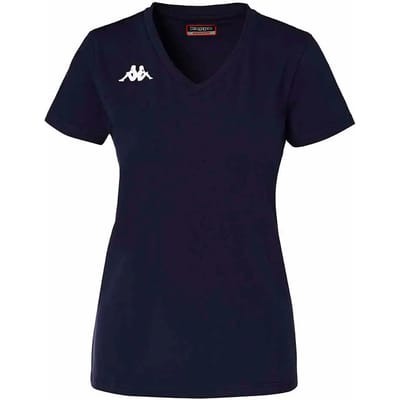 Kappa Brizza T-shirt Met Korte Mouwen Blauw S Vrouw