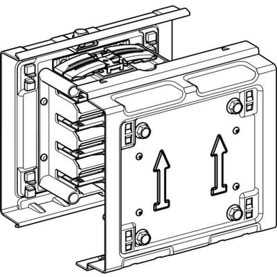 Schneider Electric KSA250ZJ4 KSA-accessoires, verbindingsblok, 250A Verbindingselement 1 stuk(s)