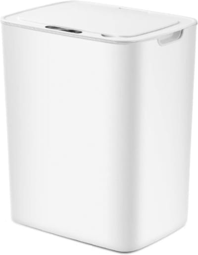 Prullenbak Afvalbak - Vuilnisbak Keukenbak - Afval Scheiden - Automatische Sensor - 14 Liter - Wit