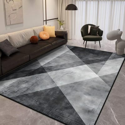 Modern Geometrisch Tapijt Woonkamer Luxe 160x230 Grote Oppervlaktekleden voor Slaapkamerdecoratie Zachte Antislip Vloermat voor Kinderkamer 80*160cm
