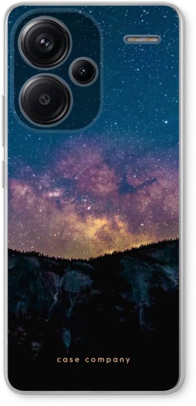 Case Company® - Hoesje geschikt voor Xiaomi Redmi Note 13 Pro plus hoesje - Travel to space - Soft Cover Telefoonhoesje - Bescherming aan alle Kanten en Schermrand