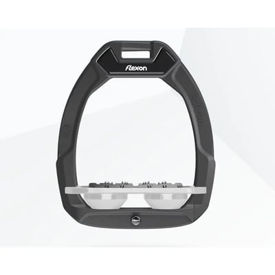 Veiligheidsstijgbeugels Plat Ultra Grip Antraciet/Grijs/Wit Flex-On Safe-On